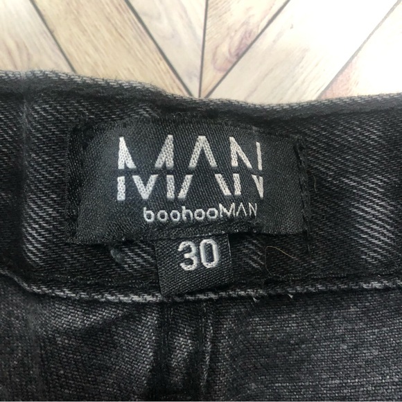 Ecko Unltd Long Jean Shorts Baggy Fit Wide Leg Men’s Size 40. 100% Cotton. - Picture 3 of 7